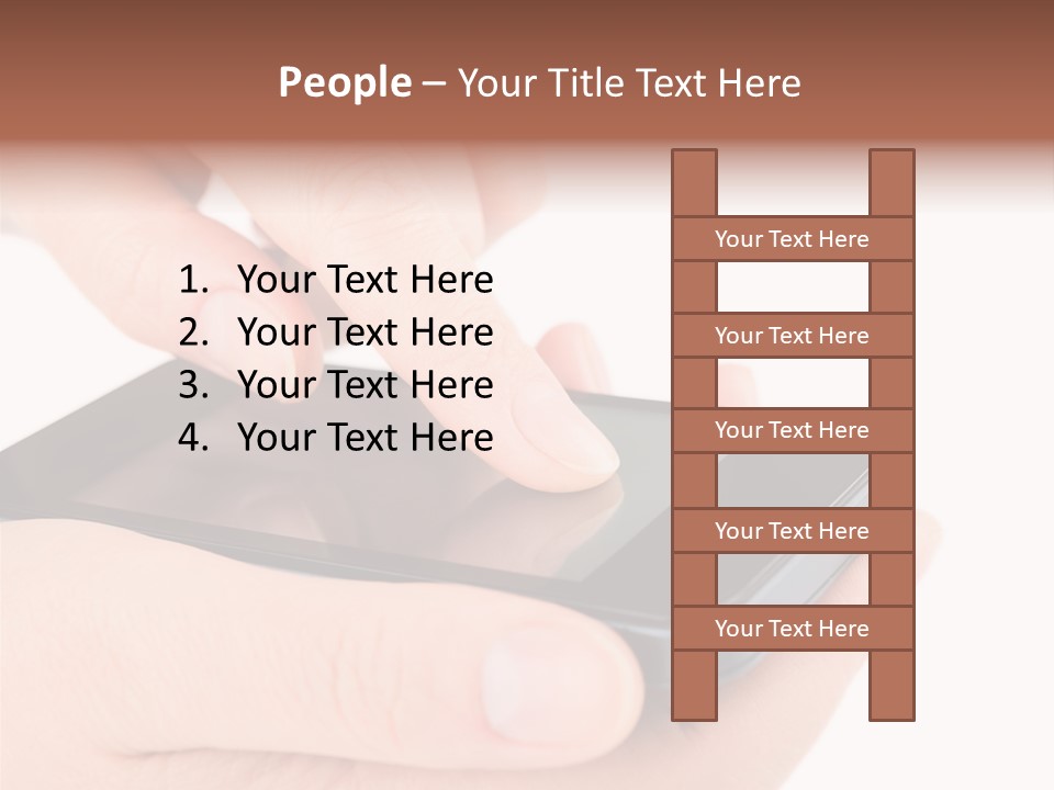 Pointing Computer Showing PowerPoint Template