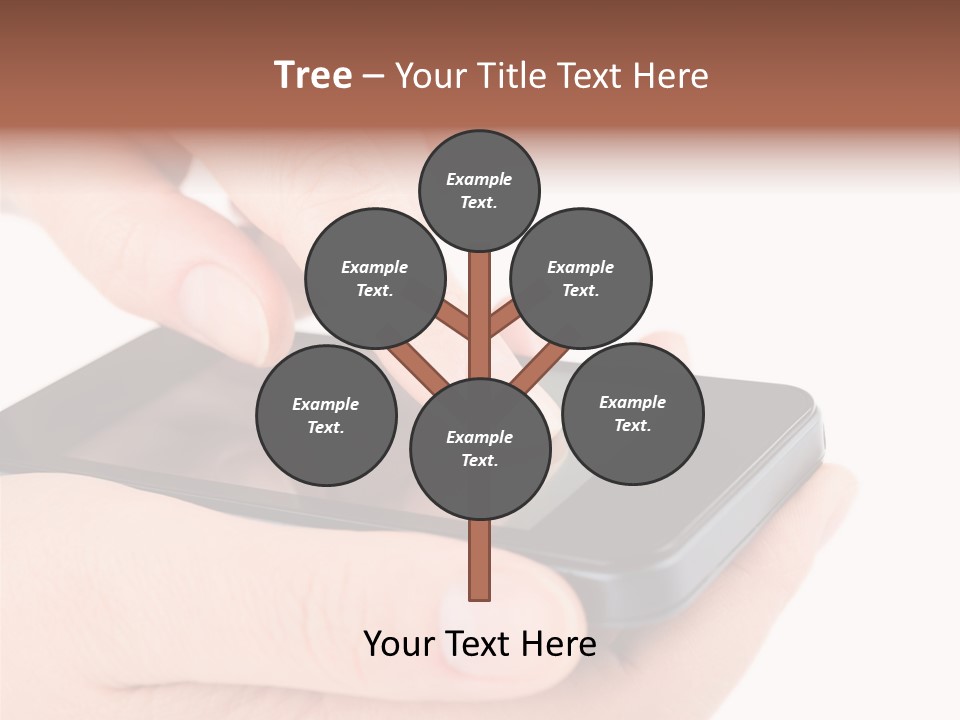 Pointing Computer Showing PowerPoint Template