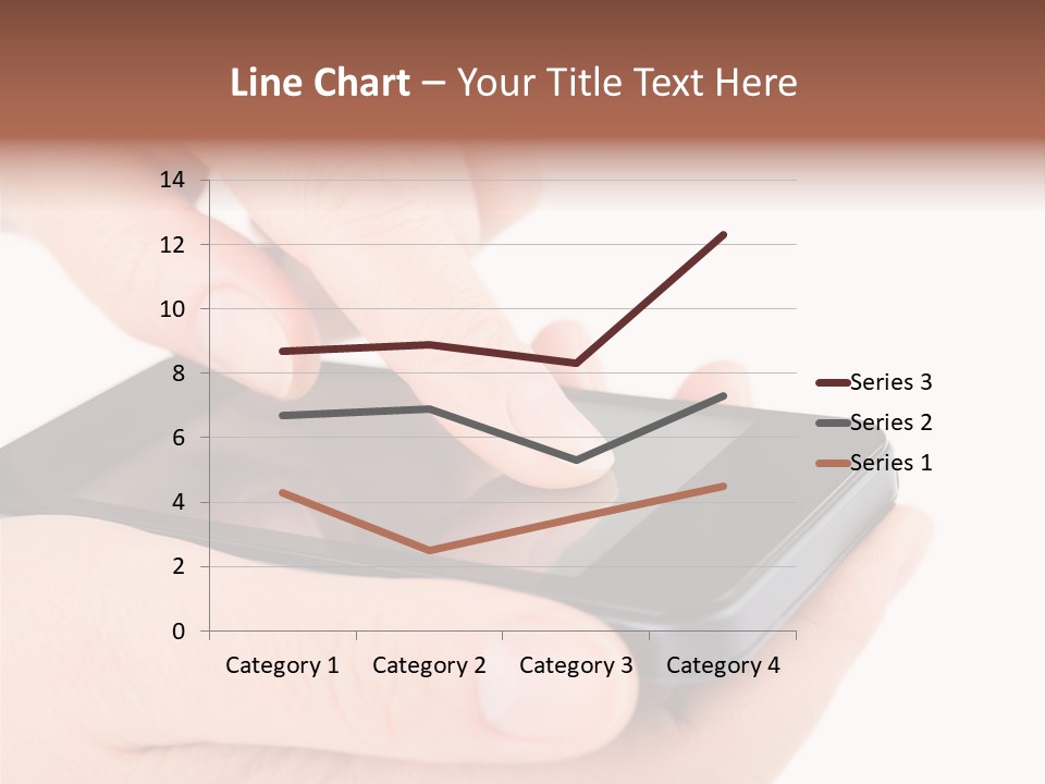 Pointing Computer Showing PowerPoint Template