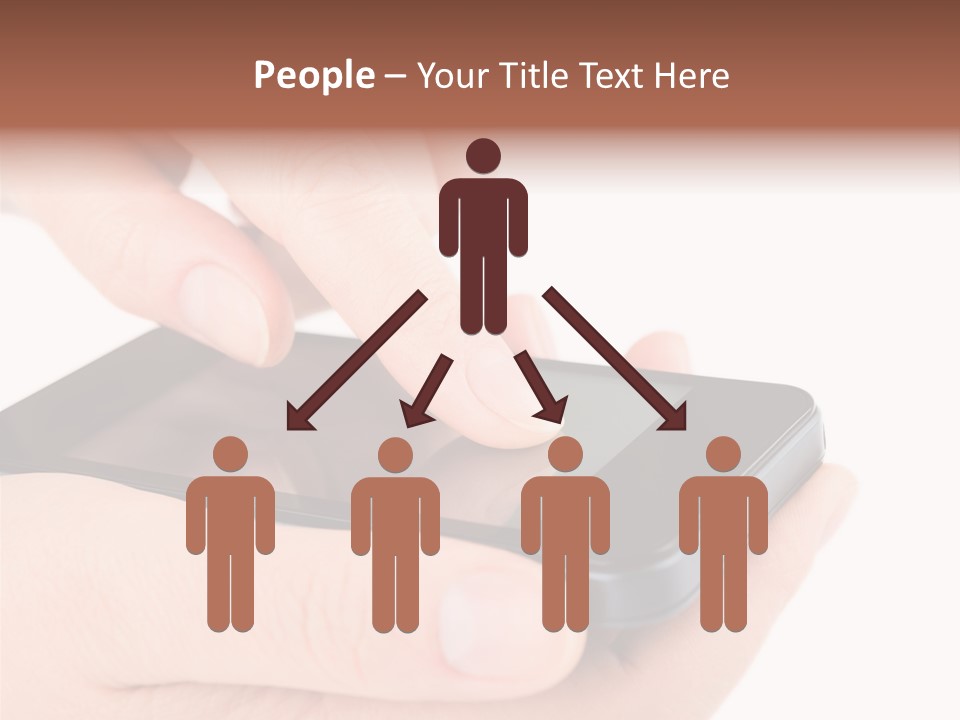 Pointing Computer Showing PowerPoint Template