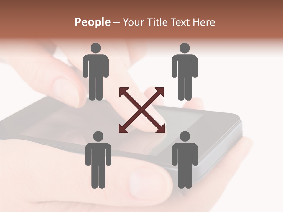 Pointing Computer Showing PowerPoint Template