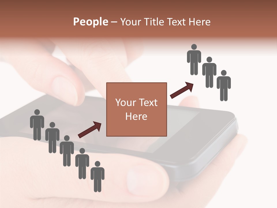 Pointing Computer Showing PowerPoint Template