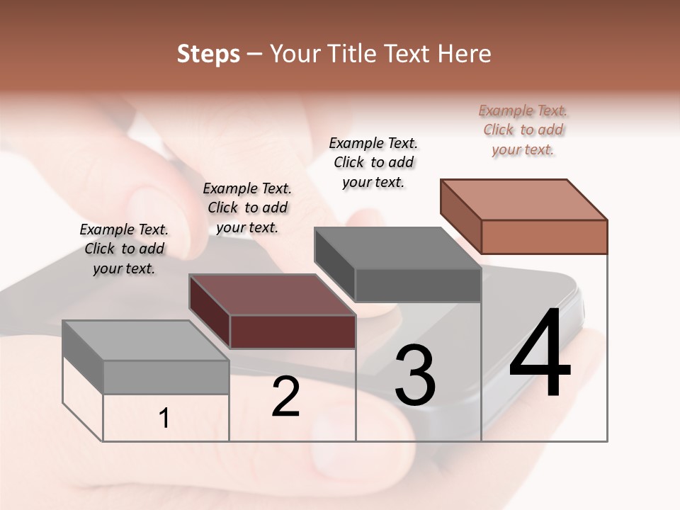 Pointing Computer Showing PowerPoint Template