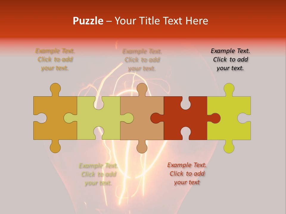 Power Old Glow PowerPoint Template