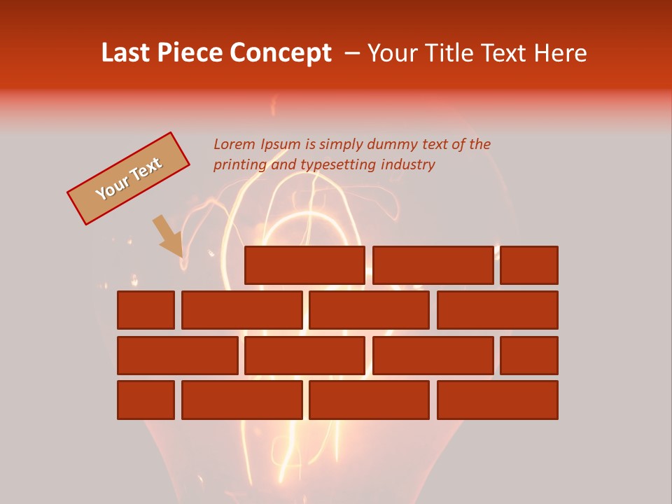 Power Old Glow PowerPoint Template