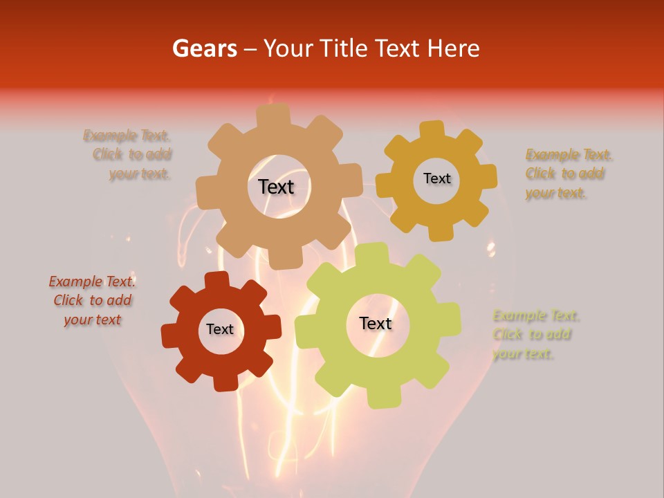 Power Old Glow PowerPoint Template