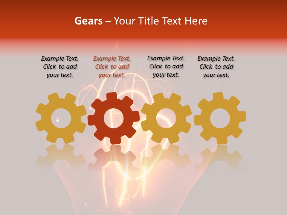 Power Old Glow PowerPoint Template