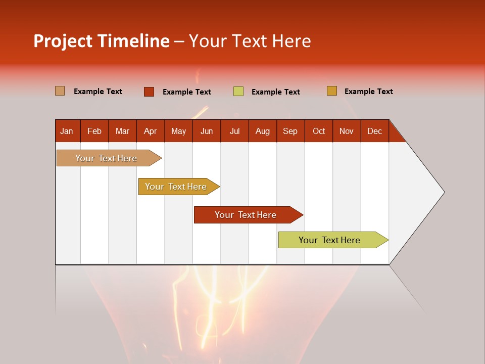 Power Old Glow PowerPoint Template