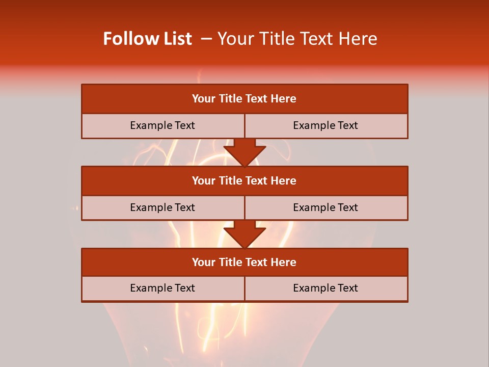 Power Old Glow PowerPoint Template