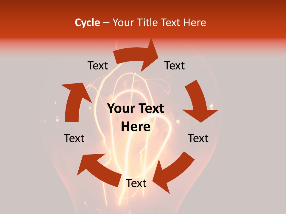 Power Old Glow PowerPoint Template