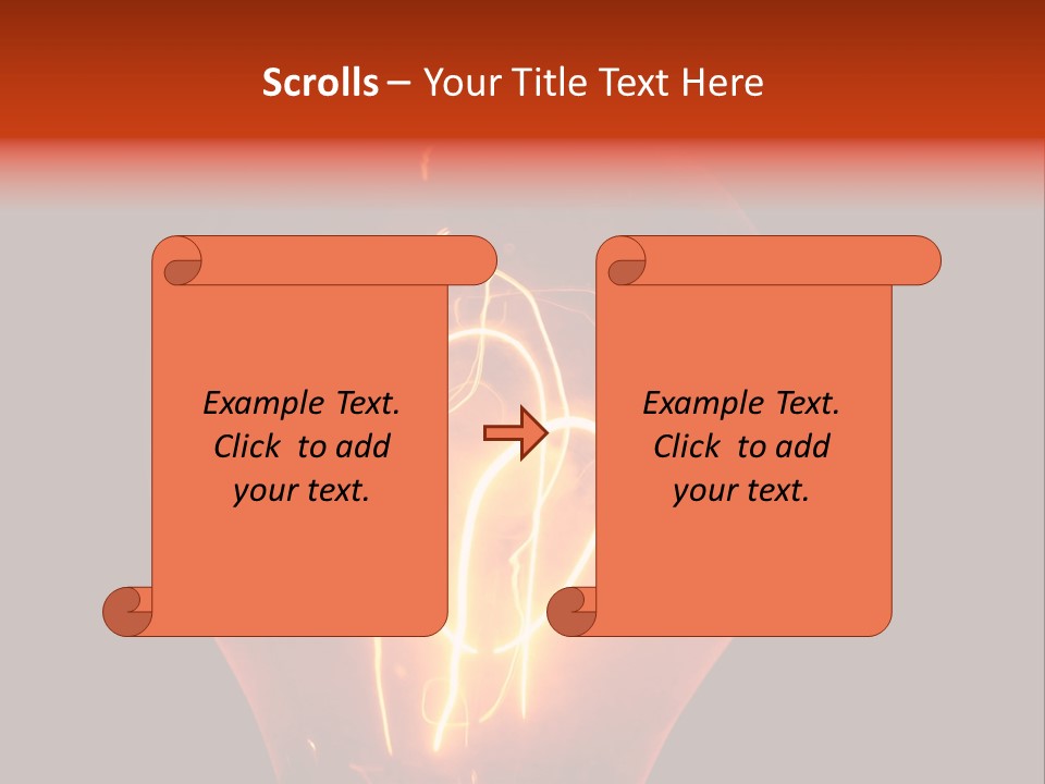 Power Old Glow PowerPoint Template