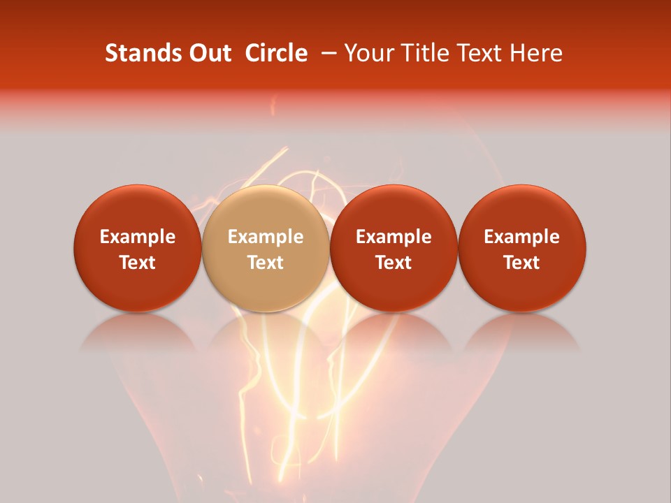 Power Old Glow PowerPoint Template