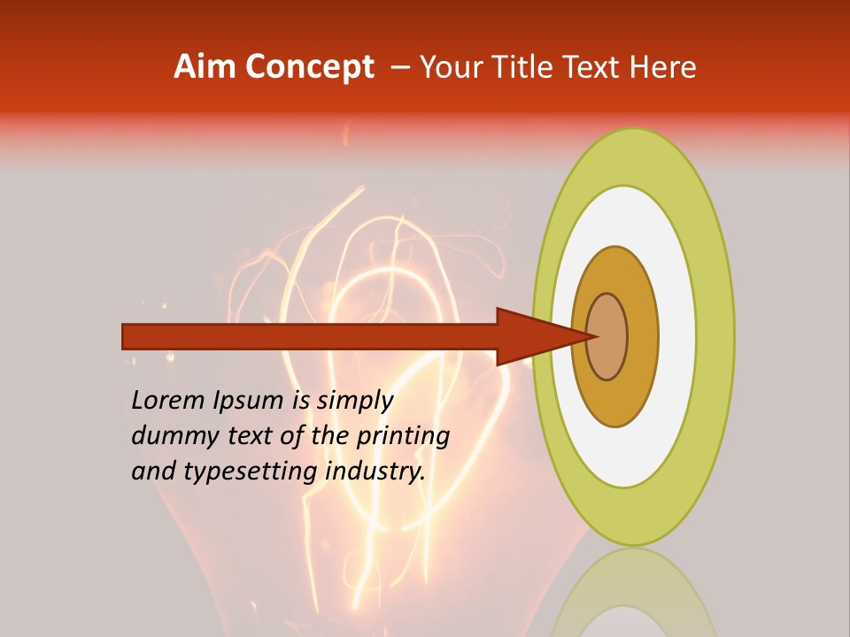 Power Old Glow PowerPoint Template