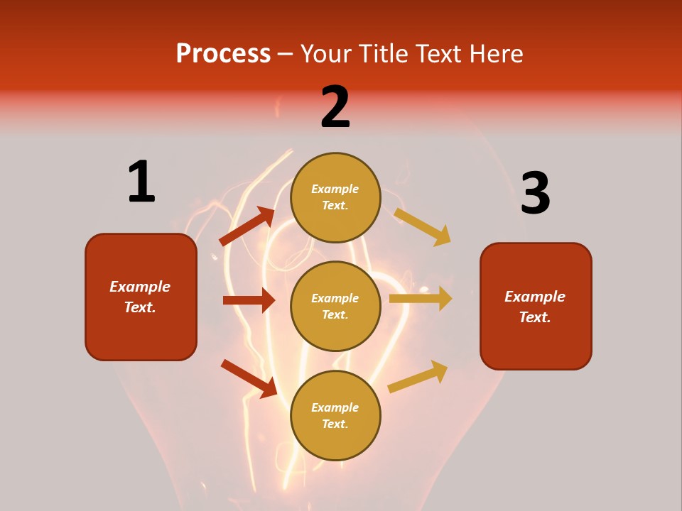 Power Old Glow PowerPoint Template