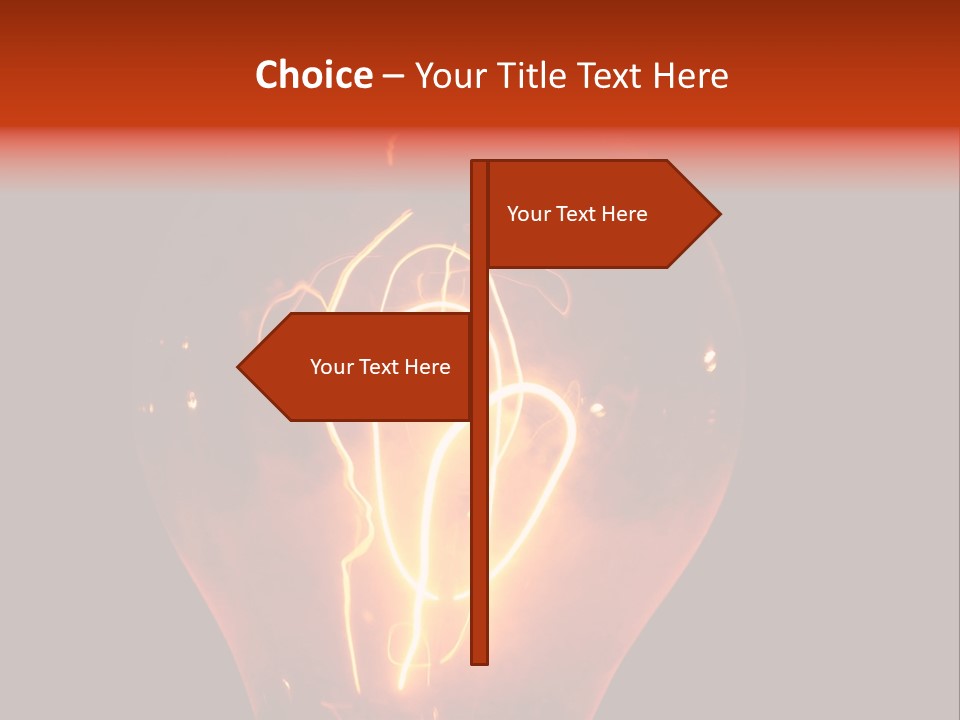 Power Old Glow PowerPoint Template