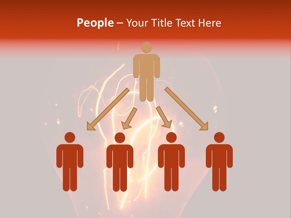 Power Old Glow PowerPoint Template