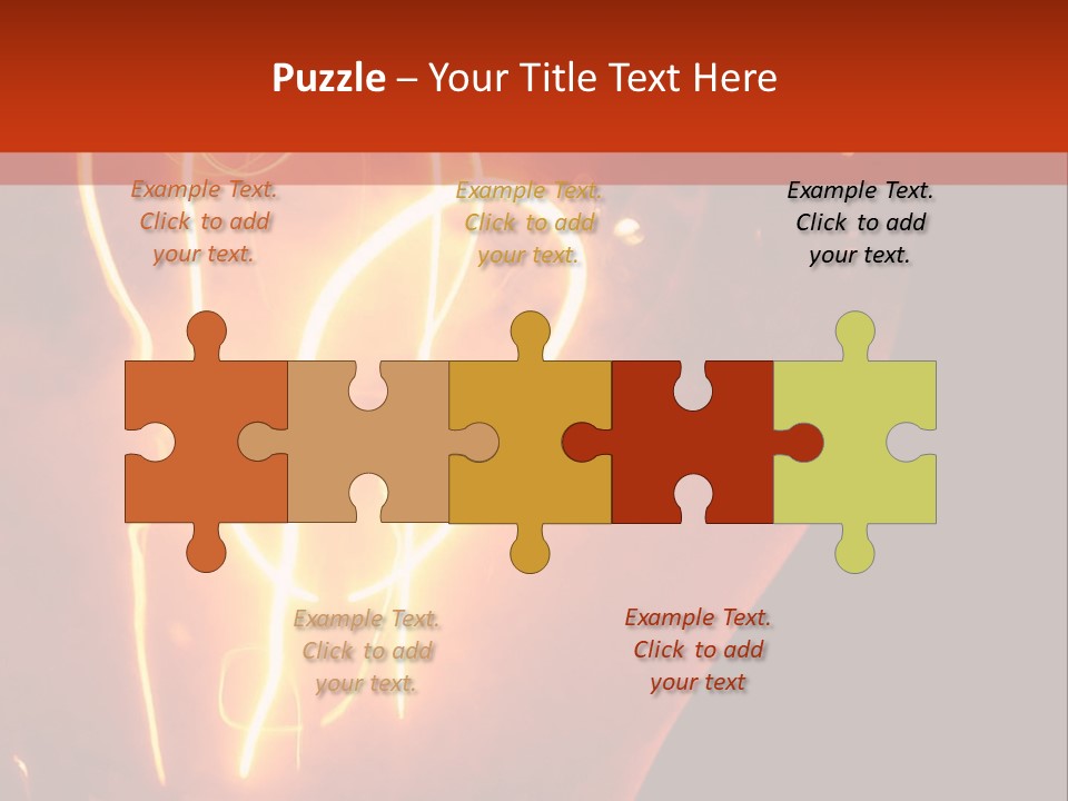Filament Vintage Electricity PowerPoint Template