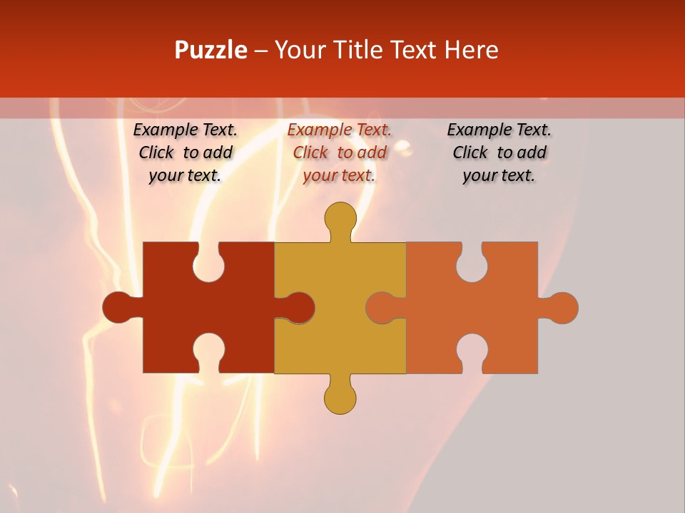 Filament Vintage Electricity PowerPoint Template