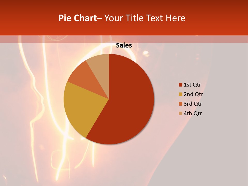 Filament Vintage Electricity PowerPoint Template