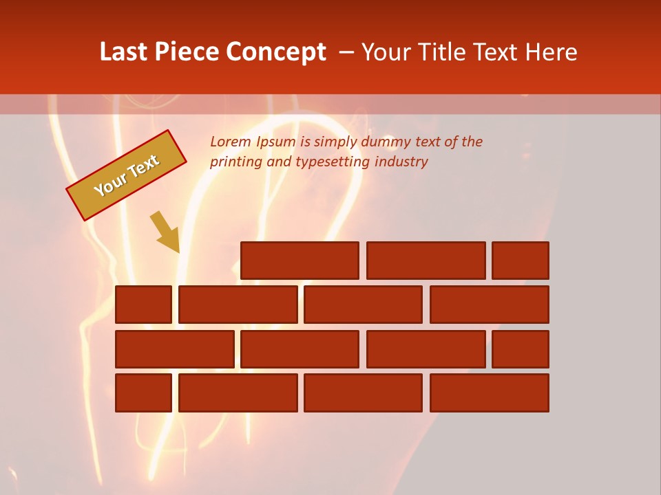 Filament Vintage Electricity PowerPoint Template