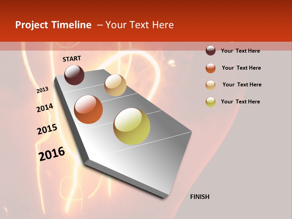 Filament Vintage Electricity PowerPoint Template