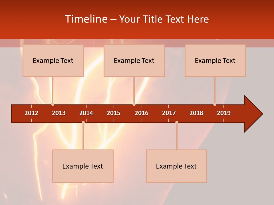 Filament Vintage Electricity PowerPoint Template
