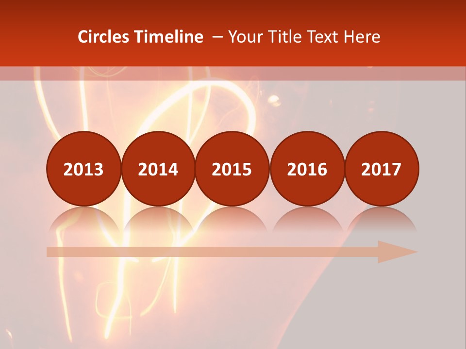 Filament Vintage Electricity PowerPoint Template