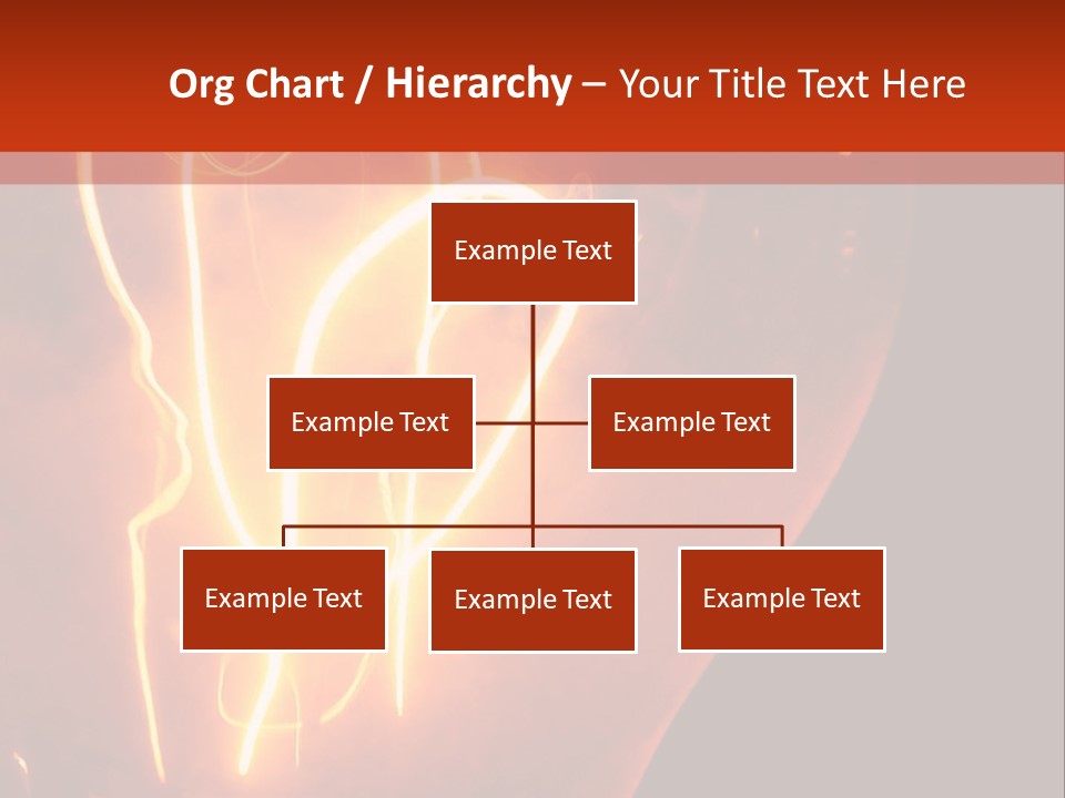 Filament Vintage Electricity PowerPoint Template