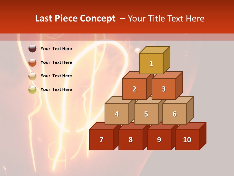 Filament Vintage Electricity PowerPoint Template