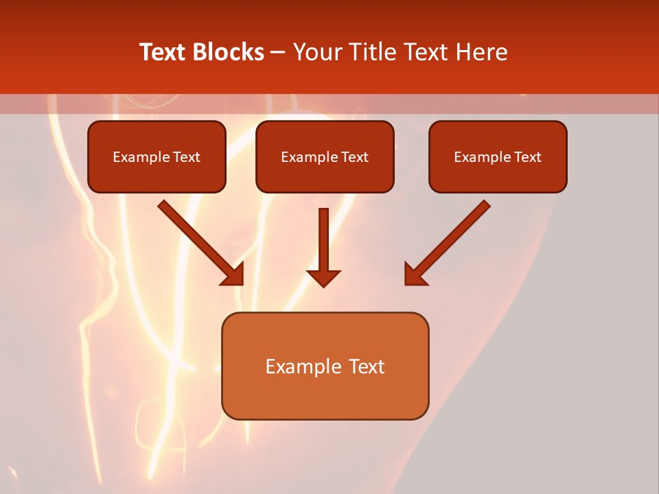 Filament Vintage Electricity PowerPoint Template