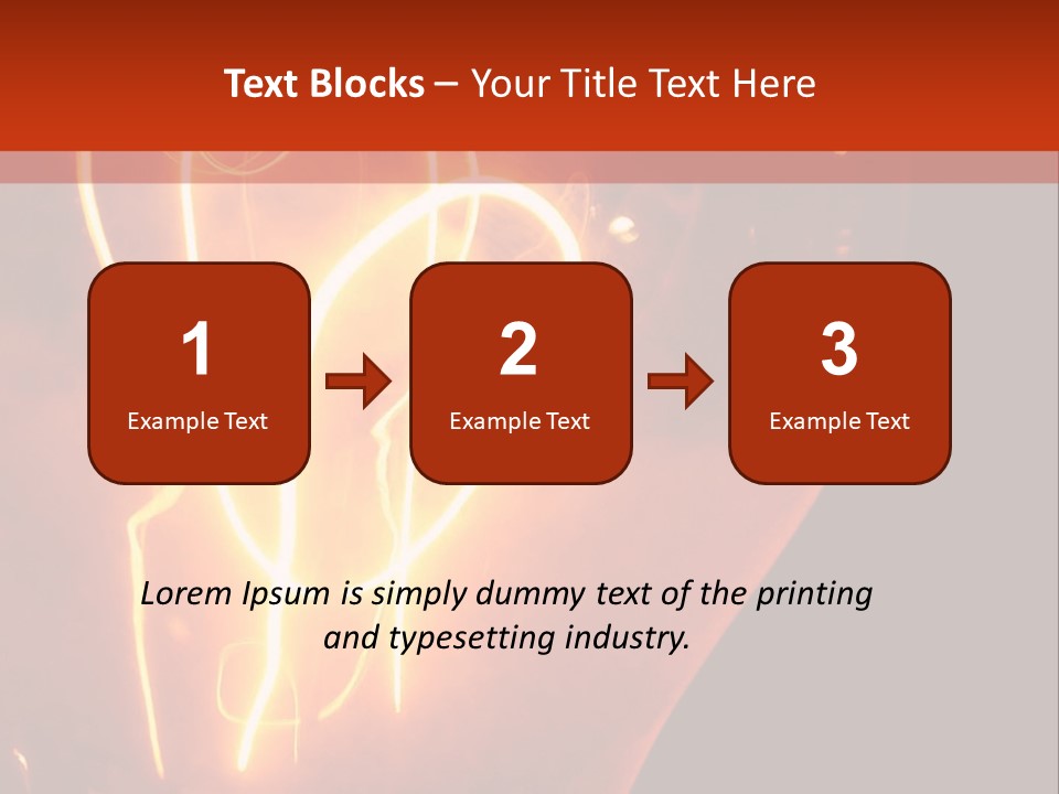 Filament Vintage Electricity PowerPoint Template