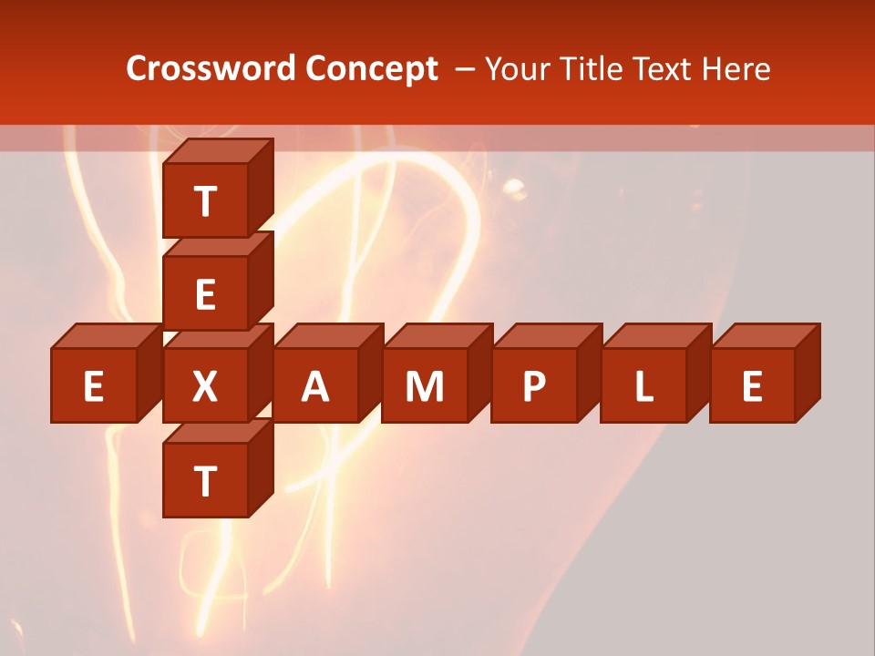 Filament Vintage Electricity PowerPoint Template