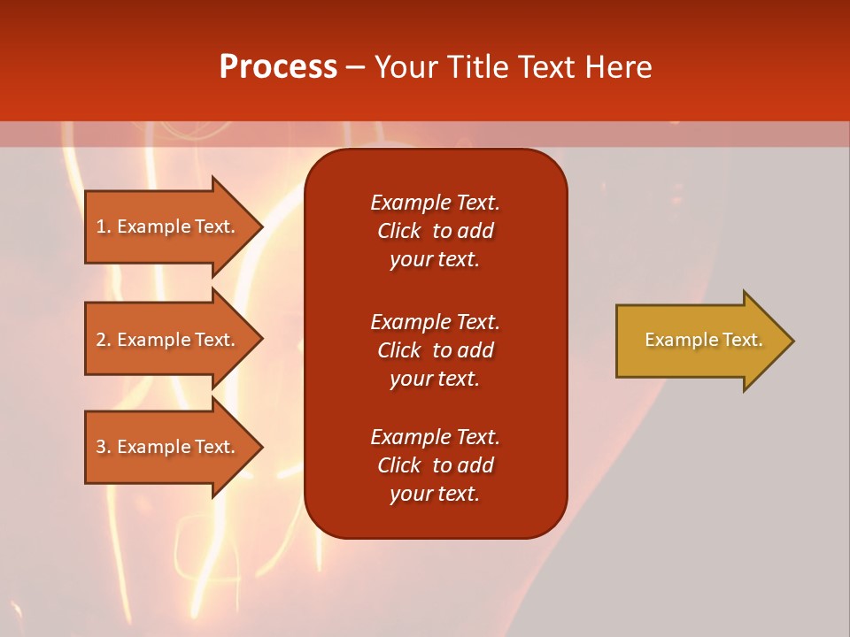 Filament Vintage Electricity PowerPoint Template