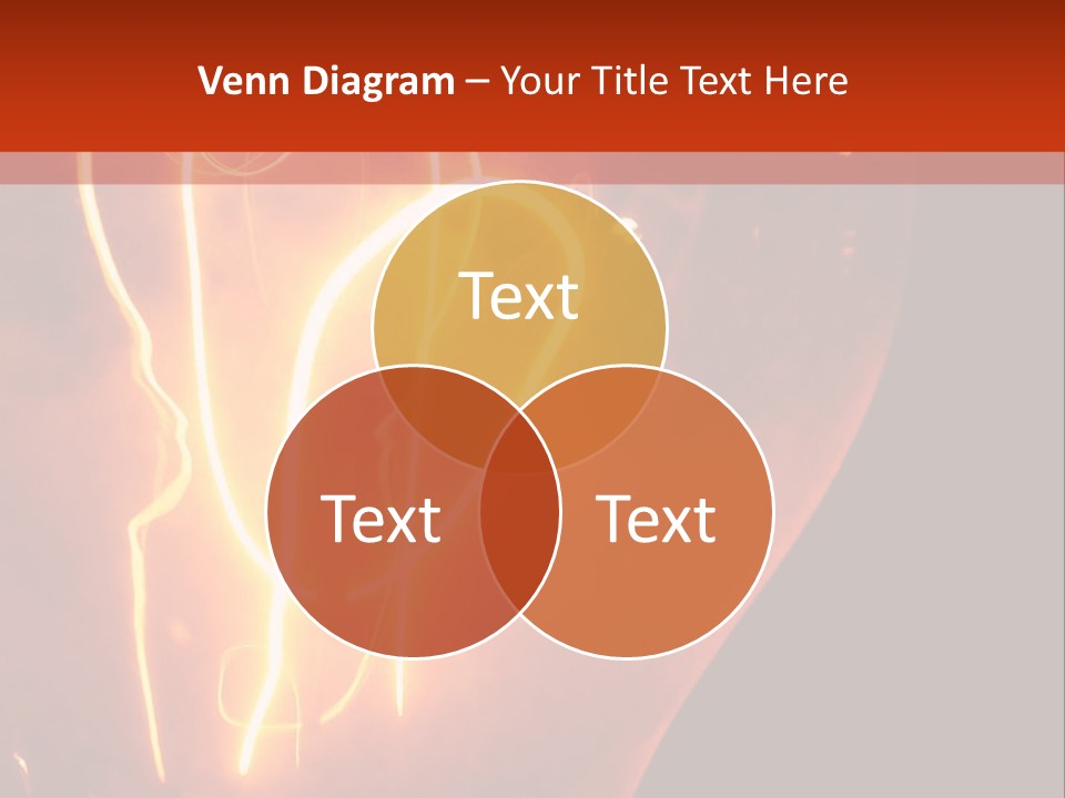 Filament Vintage Electricity PowerPoint Template