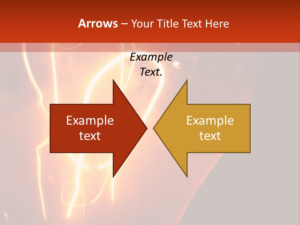 Filament Vintage Electricity PowerPoint Template