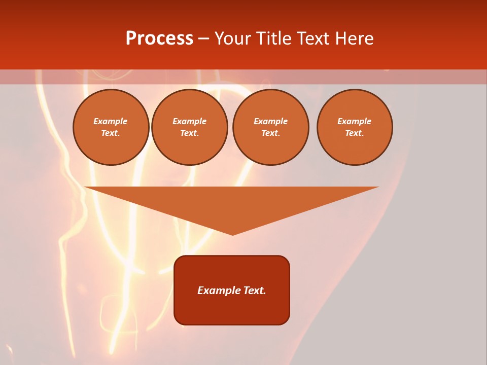 Filament Vintage Electricity PowerPoint Template