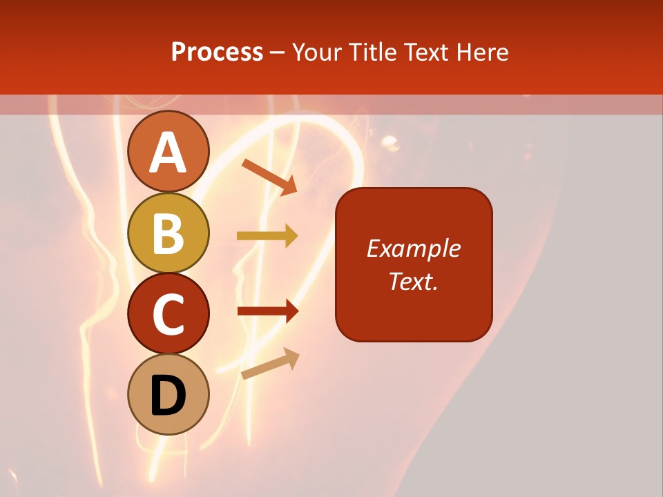 Filament Vintage Electricity PowerPoint Template