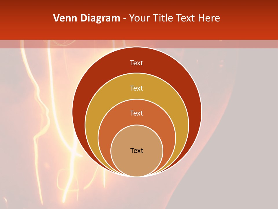 Filament Vintage Electricity PowerPoint Template