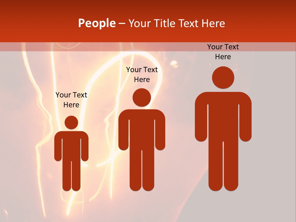 Filament Vintage Electricity PowerPoint Template