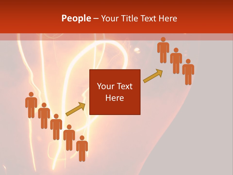 Filament Vintage Electricity PowerPoint Template