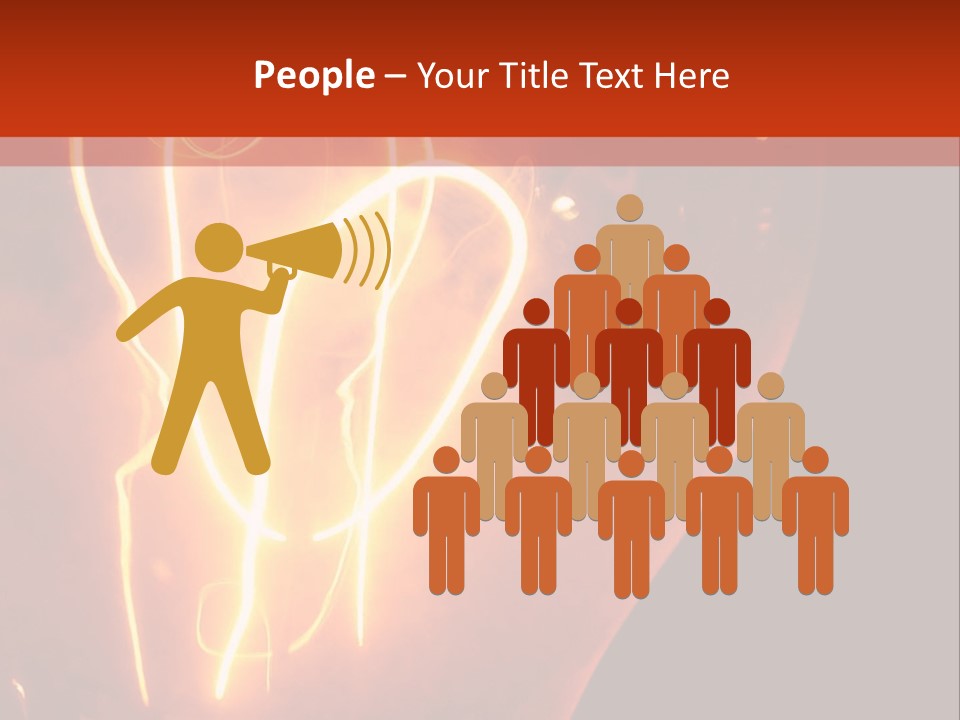 Filament Vintage Electricity PowerPoint Template