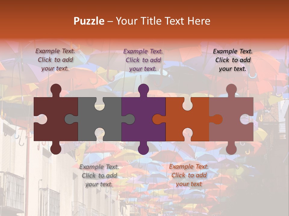 Pattern Yellow Motif PowerPoint Template