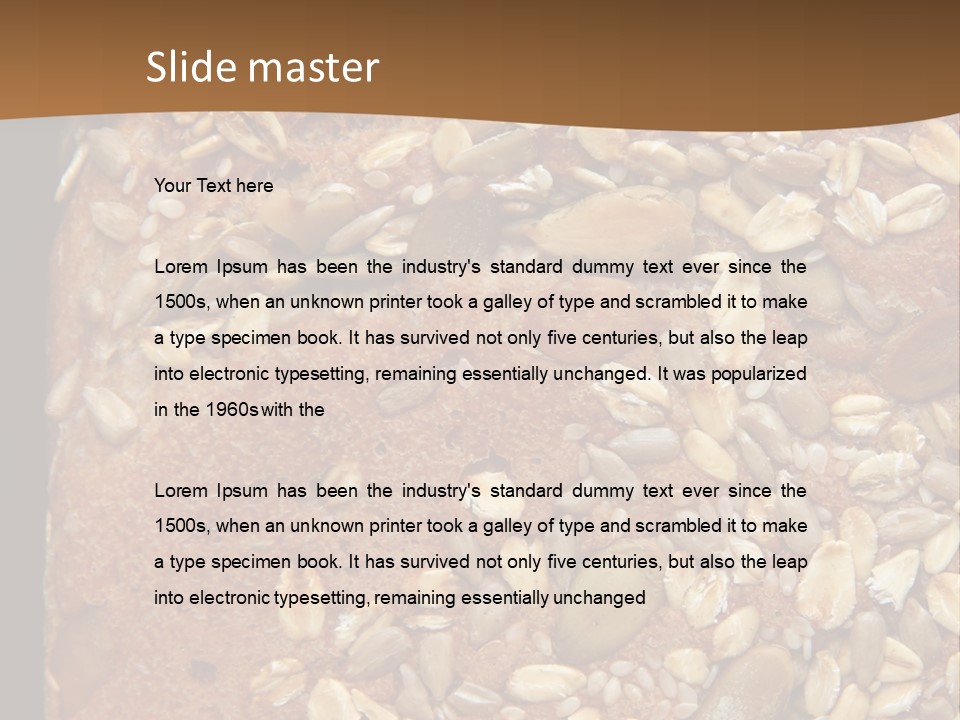 Shopping Fattening Health PowerPoint Template