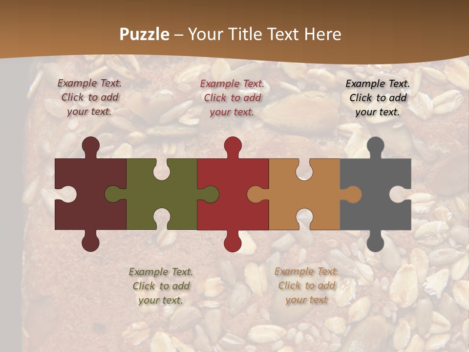 Shopping Fattening Health PowerPoint Template