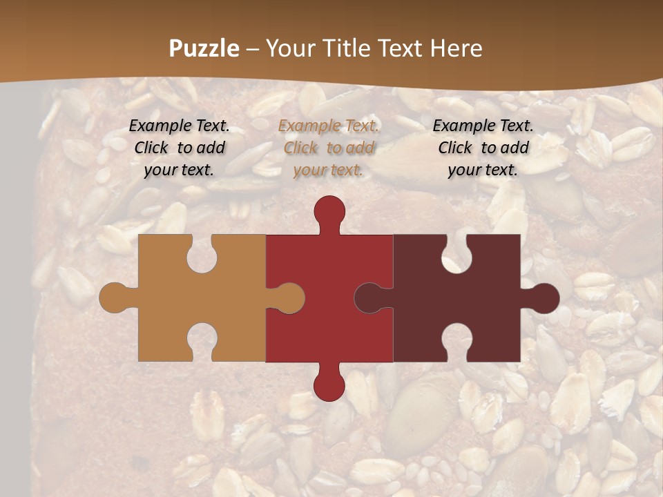 Shopping Fattening Health PowerPoint Template