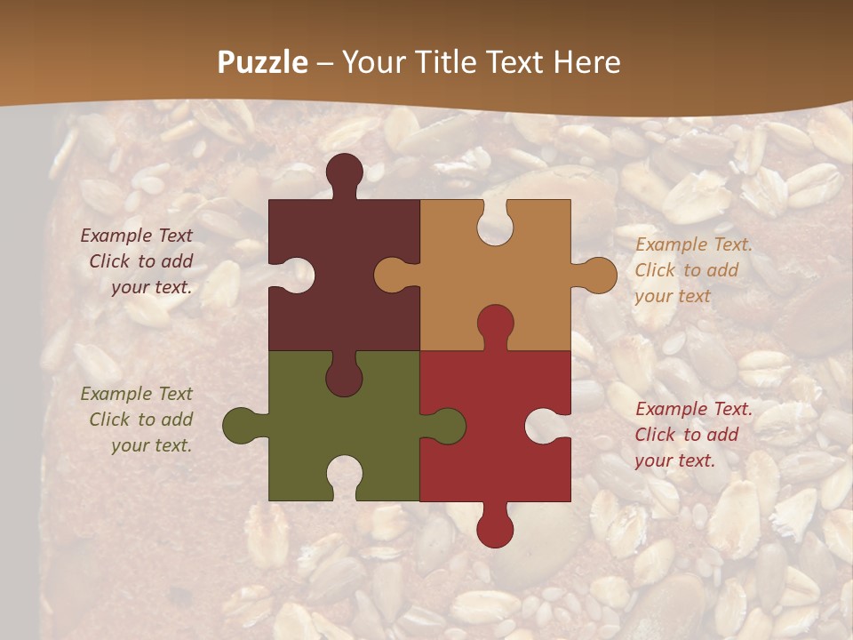 Shopping Fattening Health PowerPoint Template