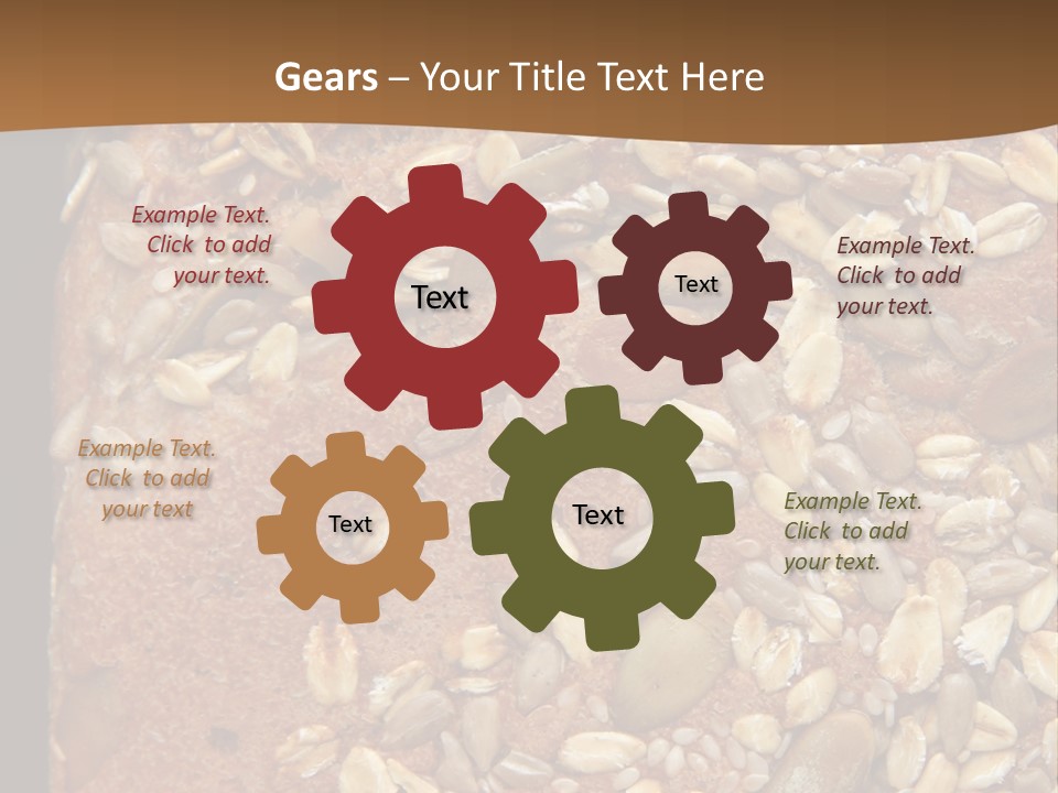 Shopping Fattening Health PowerPoint Template