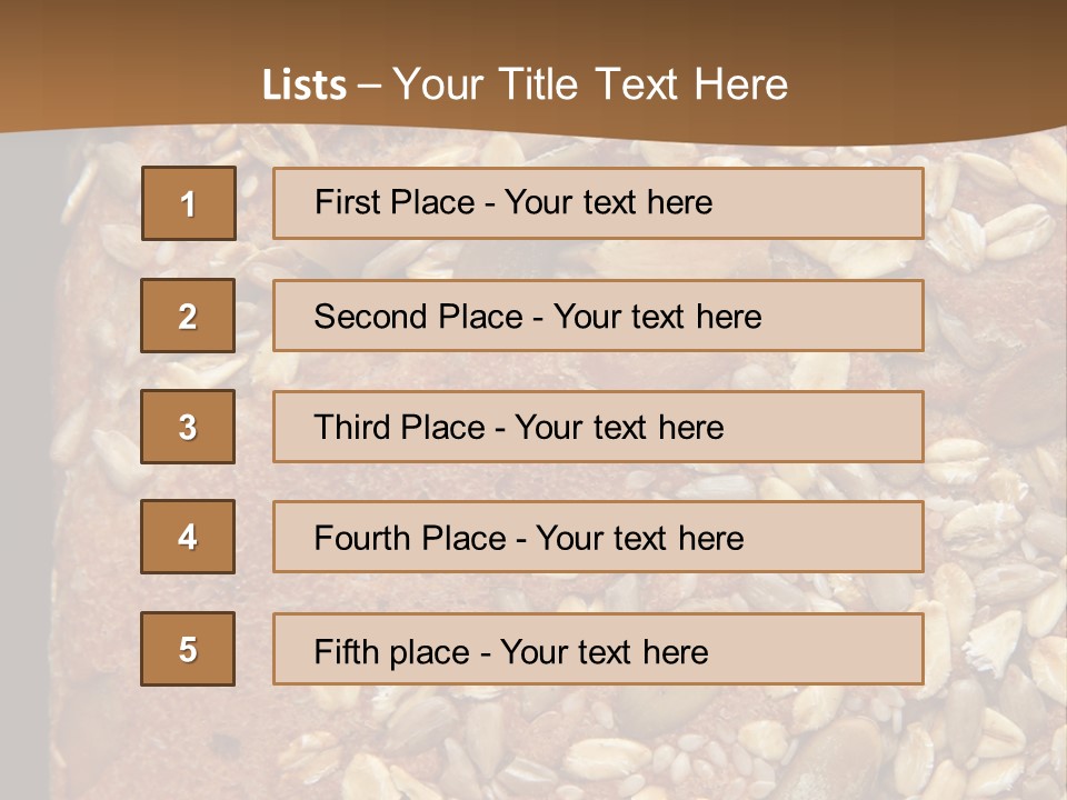 Shopping Fattening Health PowerPoint Template
