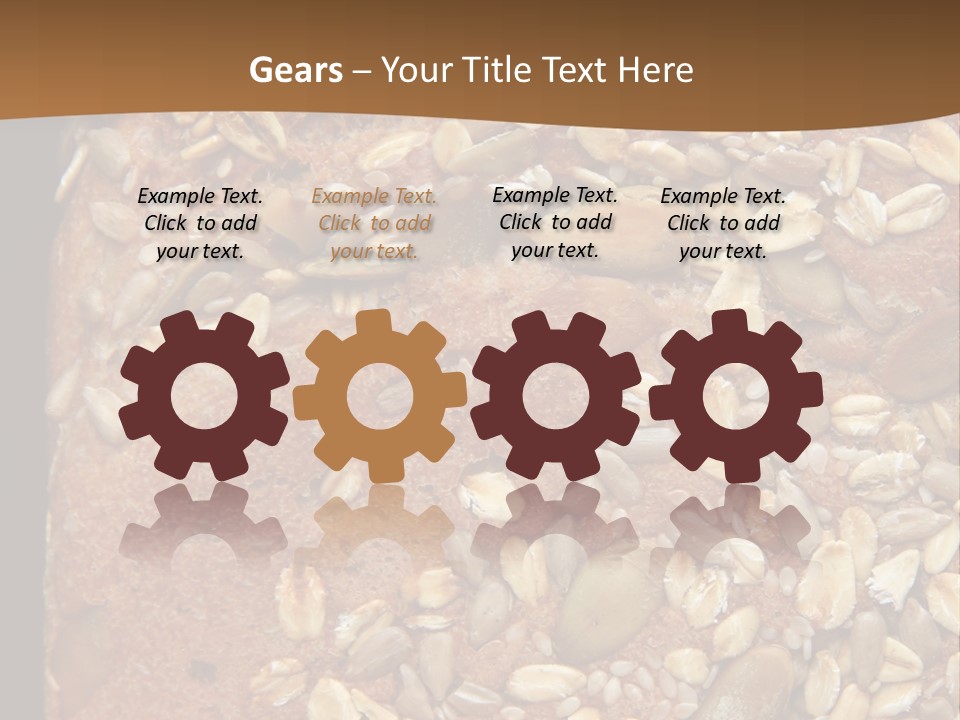 Shopping Fattening Health PowerPoint Template