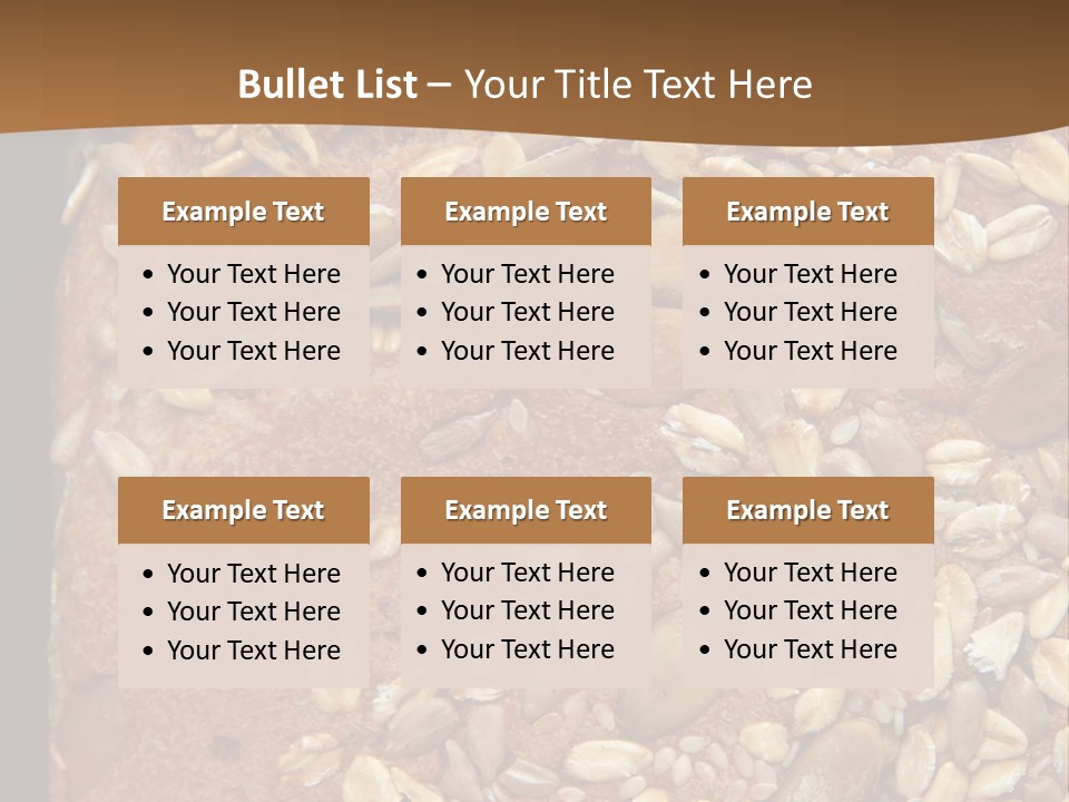 Shopping Fattening Health PowerPoint Template